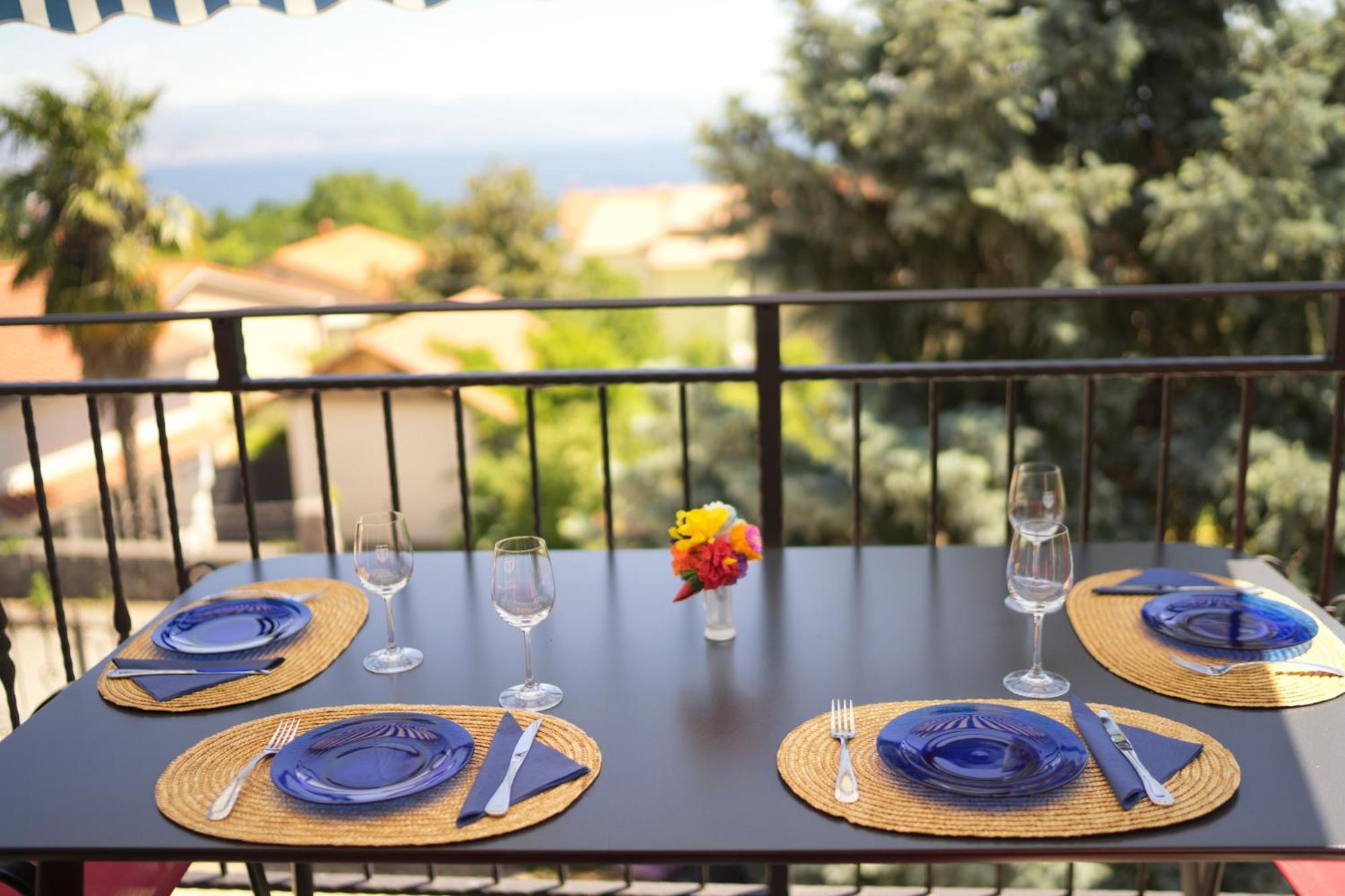 Riviera Blue Apartments With Seaview, Private Whirlpools And Parking Near Opatija Opric ภายนอก รูปภาพ